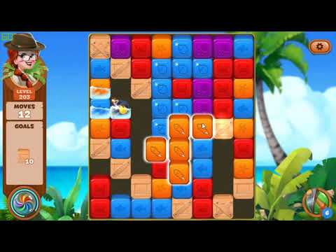 Lost Island Blast Adventure level 203