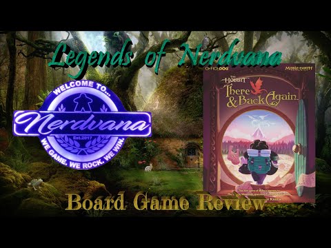The Hobbit: There and Back Again - Legends of Nerdvana Board Game Review