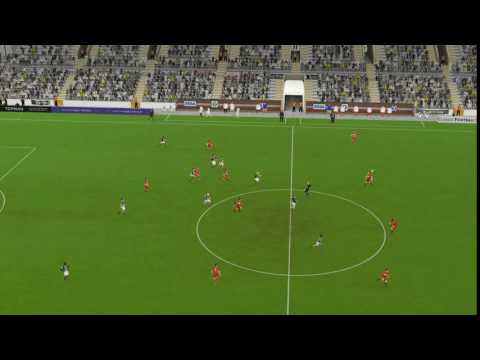 Unbelievable goal - TPS vs FF Jaro - FM17