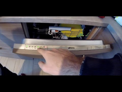 Fix dishwasher that doesn't work SMEG washing error problem