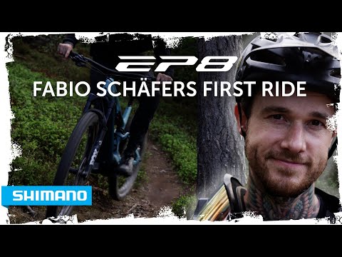 Fabio Schäfer mit SHIMANO EP8 - Erster Test auf dem E-Mountainbike