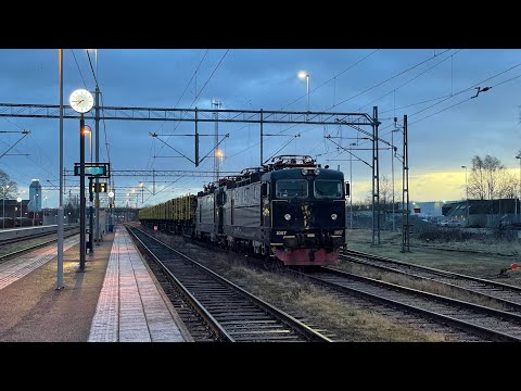 Tåg under vintern | Trains during the winter | 2024 | Part 2