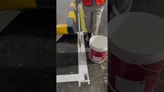 Road marking paint thermoplastic