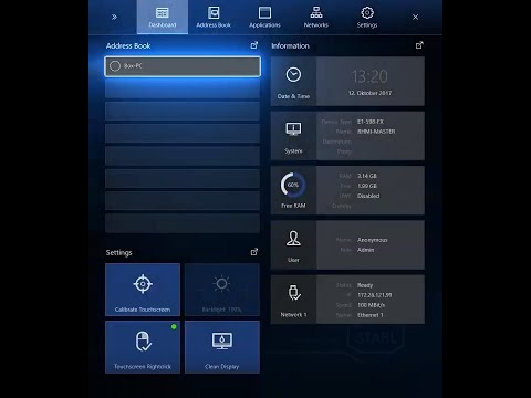 REMOTE HMI V5 - Setting up specific applications