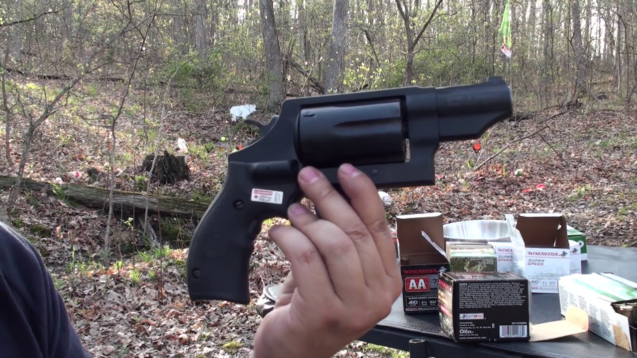 Revolver Smith & Wesson, Governador, 45 colt, 45 ACP, 410, en Español