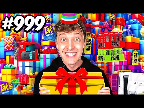 1000 GEBURTSTAGS GESCHENKE zu meinem GEBURTSTAG öffnen! 🎉