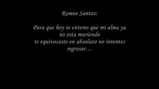 Romeo Santos feat Mario Domm (Camila) - Rival