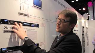 Video thumbnail for D&M Professional present the DN-700R, Denon's dual SD by Inavate