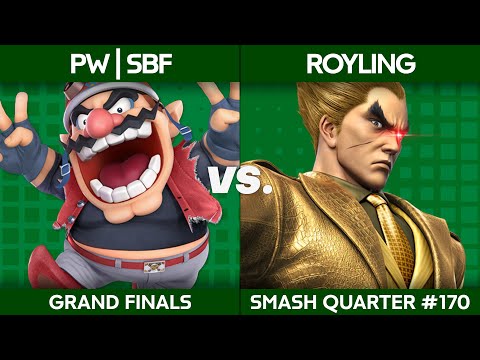 Smash Quarter 170 - PW | SBF (Wario) v Royling (Kazuya): Grand Finals