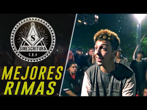 Las MEJORES RIMAS de SINESCRITURA 1VS1🔥
