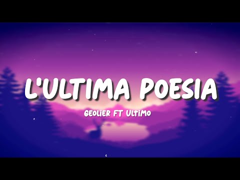 Geolier, Ultimo - L'ULTIMA POESIA (Sanremo 2024) | Testo/Lyrics