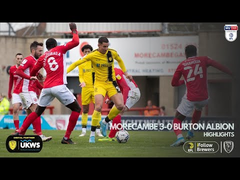 21/22 HIGHLIGHTS | Morecambe 3-0 Burton Albion