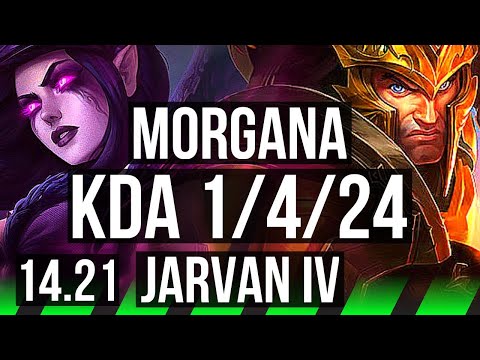 MORGANA vs JARVAN IV (JGL) | Rank 12 | EUW Challenger | 14.21