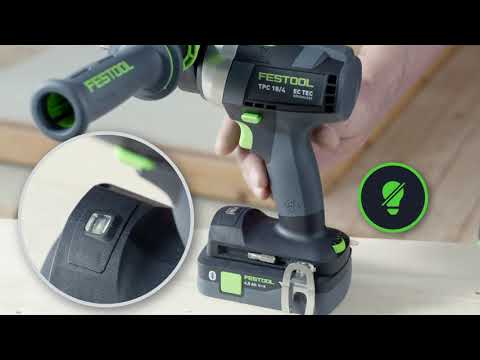 TPC 18/4 & TDC 18/4 Quick Guide - Beleuchtungseinstellungen