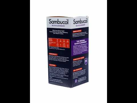 Sambucol Immuno Forte Liquid 230 мл. сироп Самбукол Иммуно Форте черная бузина от 3 лет - фото 1 - id-p1813320032