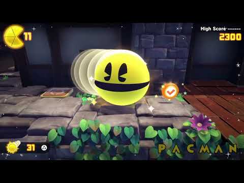 Pac-Man World Re-Pac 100% Walkthrough Part 2 - Corsair's Cove