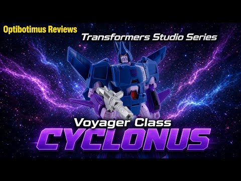 Transformers Studio Series  Voyager Class CYCLONUS Video Review