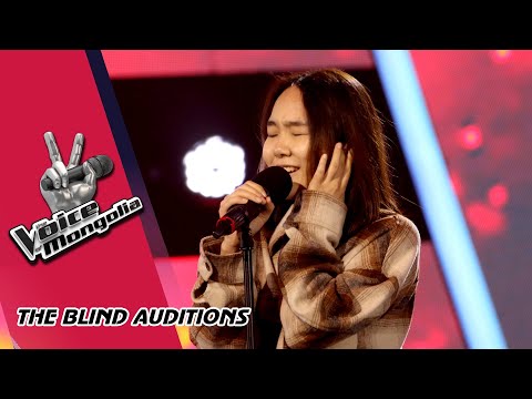 Siilen.B - "If a Song Could Get Me You" - Blind Audition - The Voice of Mongolia 2022