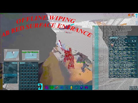 OFFLINE WIPING AB RED SURFACE ENTRANCE | ARK OFFICIAL SMALL TRIBES
