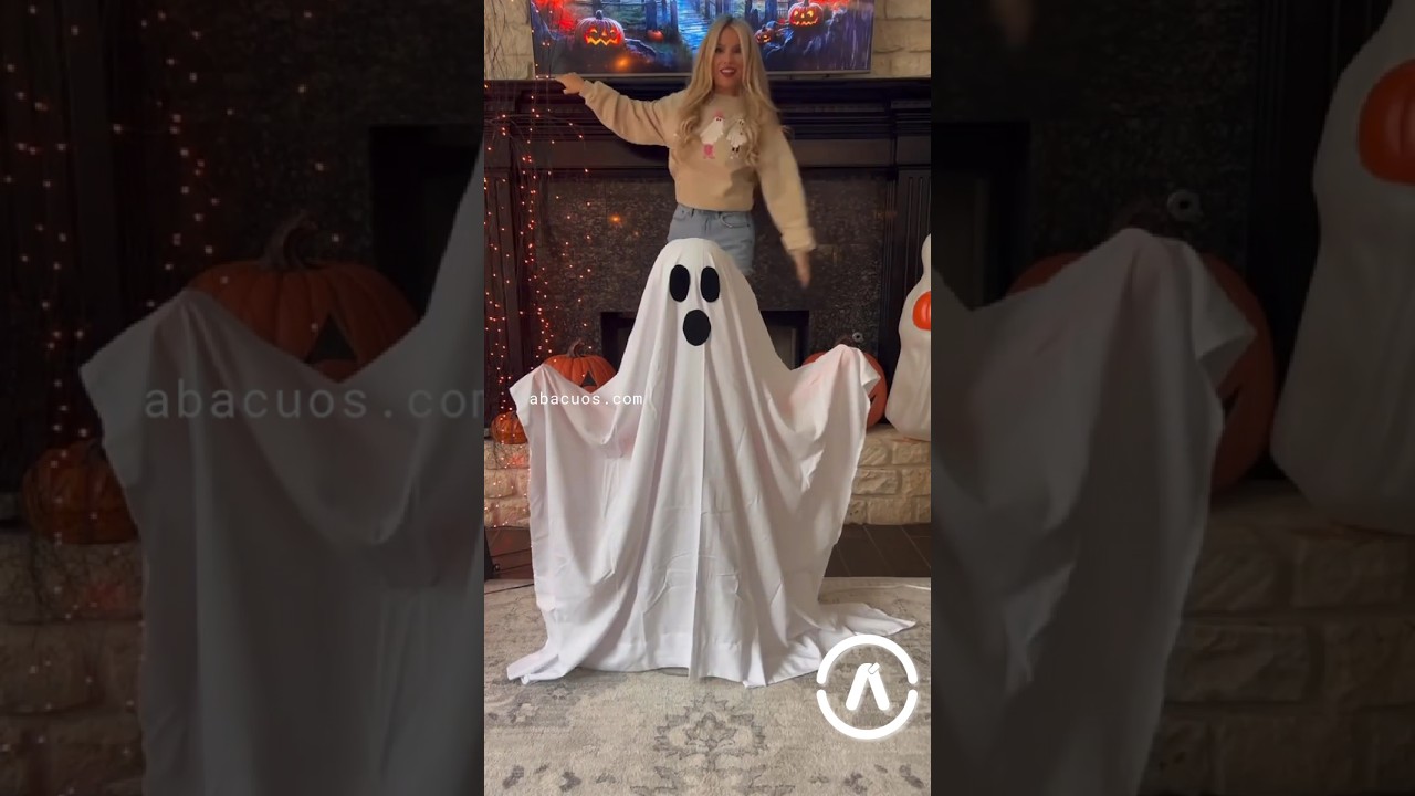 Aprenda a criar um fantasma assustador para o Halloween 👻