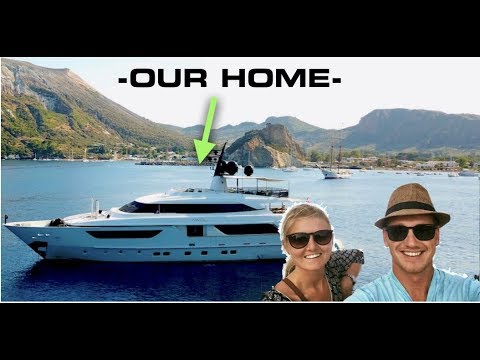 WE LIVE ON A LUXURY SUPER YACHT!!! (Captain’s Vlog 105)