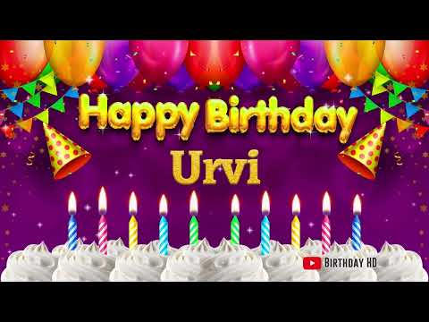 Urvi Happy birthday To You - Happy Birthday song name Urvi 🎁