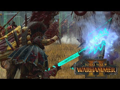 Krell Mammoth Hewer - Vampire Counts vs Norsca // Total War: Warhammer II Online Batlte