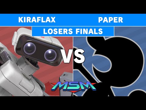 MSM 223 - Kiraflax (ROB) Vs Paper (Game & Watch) Losers Final - Smash Ultimate