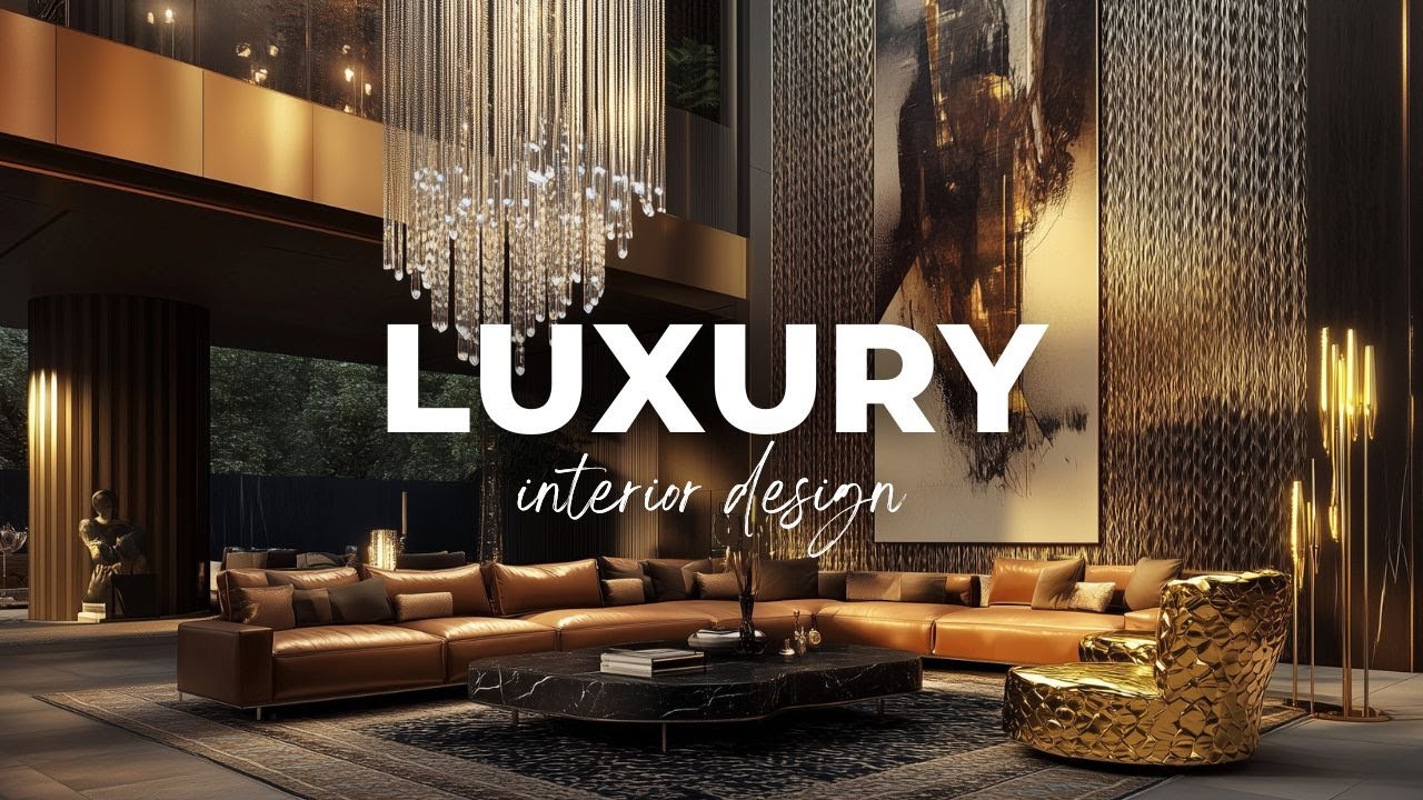 Luxury Interior Design : The Key Elements Every Luxury Space Needs [4K]