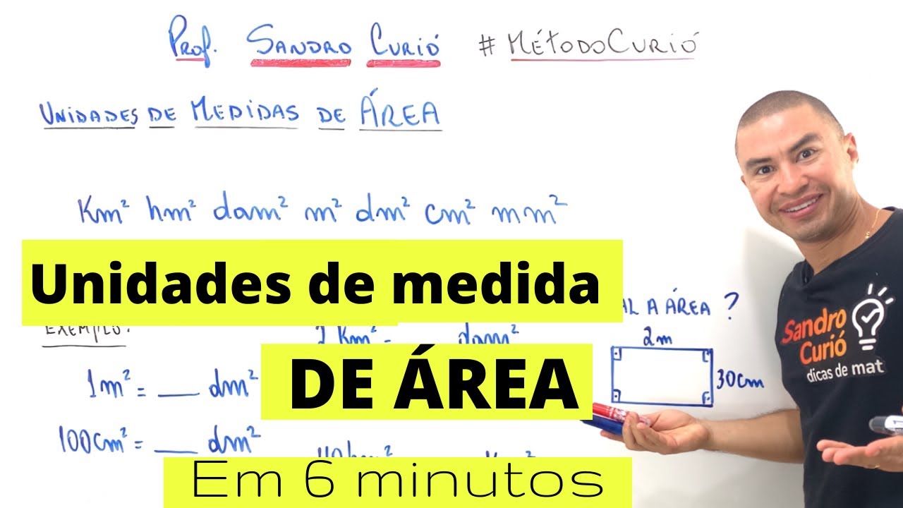 FÁCIL e RÁPIDO | MEDIDAS DE ÁREAS