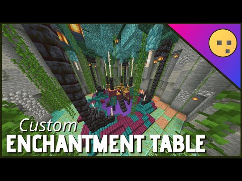 Cry Alpha - How To Build a Custom Underground Enchantment table In Your Minecraft World Ep: 83
