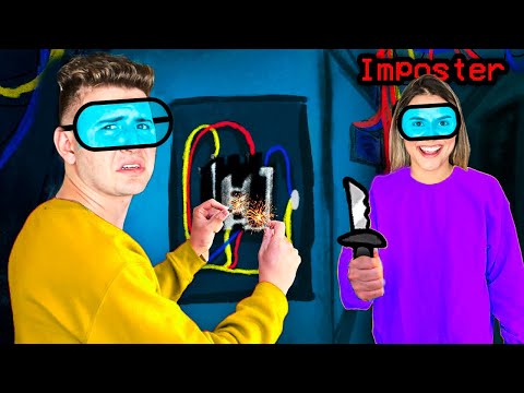 AMONG US NA VIDA REAL 4, SUPER EMOCIONANTE! (Impostor 9,999,999)