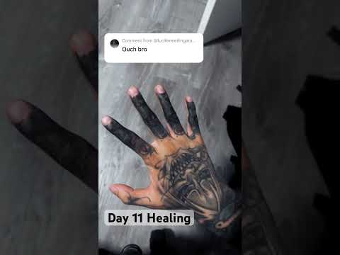 Most Painful Tattoo Do Far: Blackout Finger Tattoos #selfimprovement #tattoos #lifevlogs