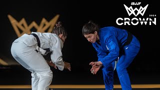 Brianna Ste-Marie vs Jaine Fragoso / The IBJJF Crown 2024