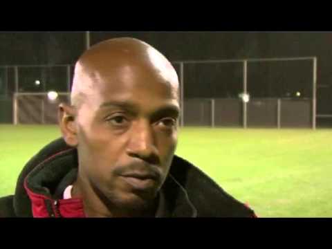 RTV Rijnmond-Cup: HWD-Trainer Manuel dos Santos (Jeffrey van As)