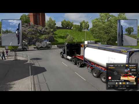 DRIVING LONESTAR EURO TRUCK SIMULATOR 2 promods 1.36 SP
