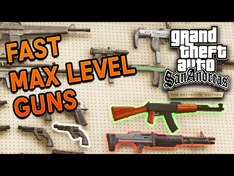 FASTEST Way To Level Your Guns (Swiss Army Strife Trophy/Achievement Guide) | GTA San Andreas