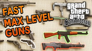 FASTEST Way To Level Your Guns (Swiss Army Strife Trophy/Achievement Guide) | GTA San Andreas