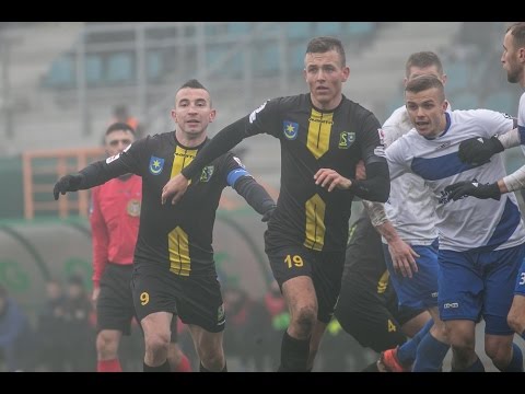 26.11.2016 BRAMKI: Siarka Tarnobrzeg - Puszcza Niepołomice 3:2 (1:1)