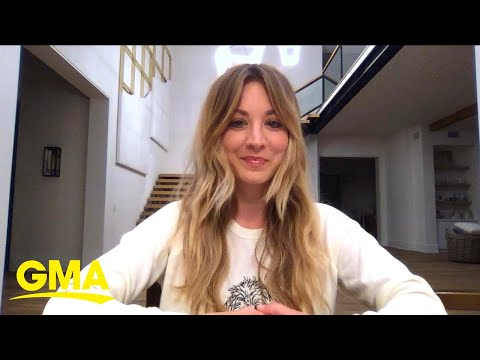 Kaley Cuoco talks about her new show, ‘The Flight Attendant’ l GMA