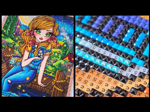 Complete Diamond Painting ASMR - 3 HOUR! 😱 - Satisfying Compilation - No Talking - Diamond Art Club