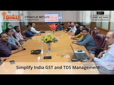 Webinar - Simplifying India GST and TDS Management with inoday NetSuite Tax Bundle