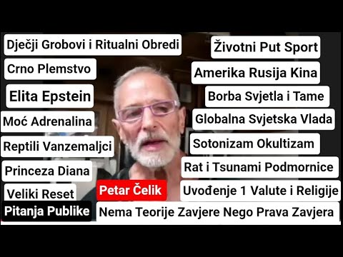 (REPTILI, SOTONIZAM, OKULTIZAM, BABILON, GLOBALIZAM, ELITA, KRVNI RITUALI, NOVI RESET) Petar Čelik