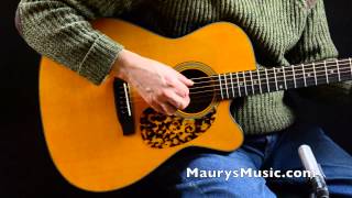 Video thumbnail for The Blueridge BR-143CE at MaurysMusic.com by Maury's Music