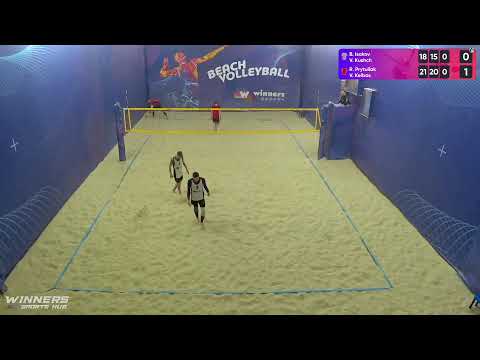 20:25 B. Isakov / V. Kushch - R. Prytuliak / V. Kelbas 14.01.2023 | Winners Beach Volleyball