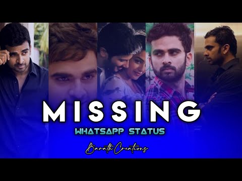 Oh my💕 kadavule bgm 🎶 whatsapp status || missing💓 || sad whatsapp status tamil💙