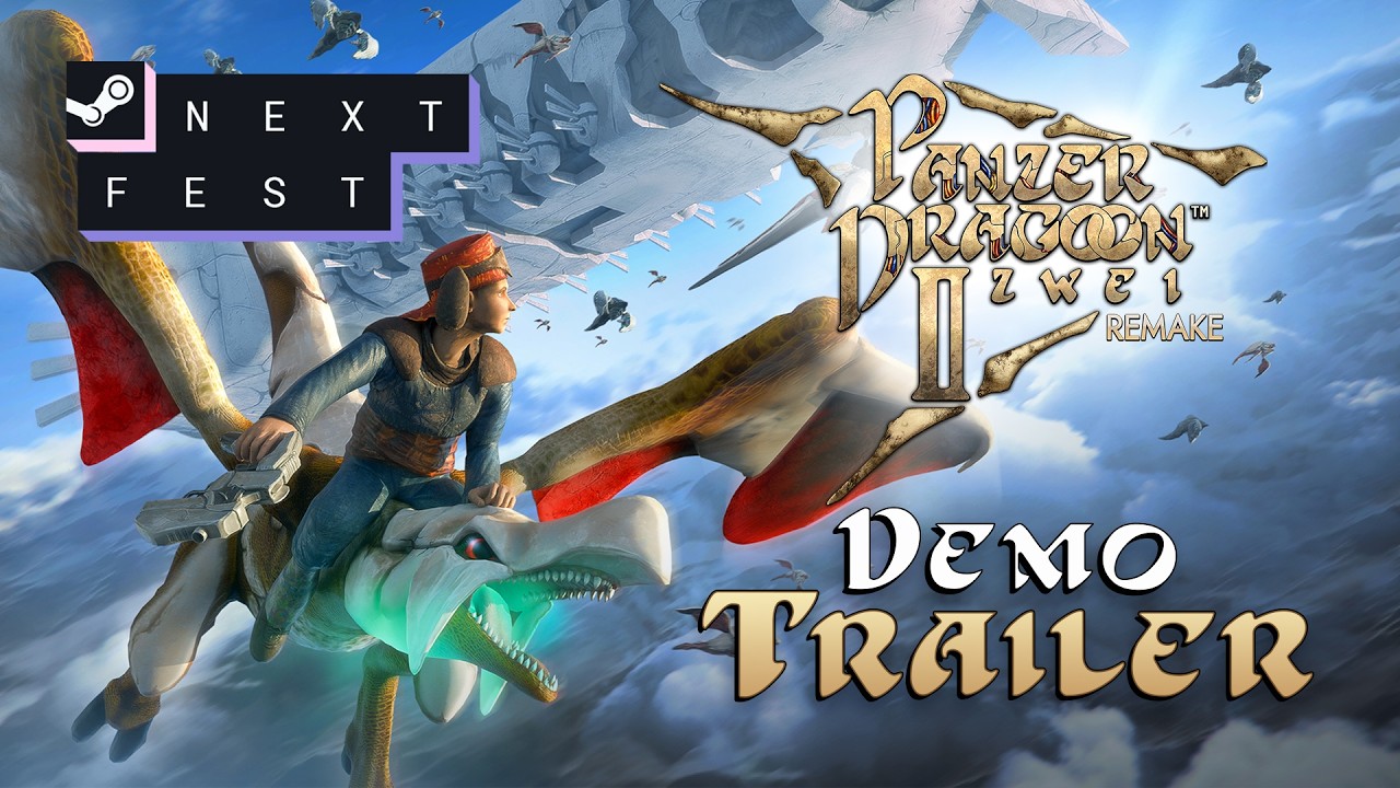 Panzer Dragoon Zwei: Remake || Steam Next Fest Demo Trailer