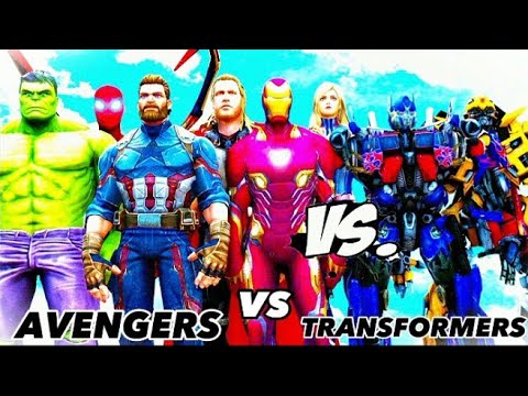 THE AVENGERS VS TRANSFORMERS,  Bumblebee vs Avengers