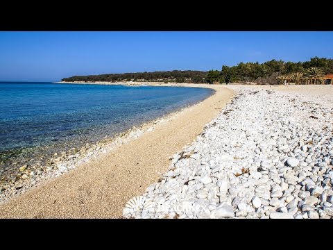beach Brničevica, island Pag, Gajac, Croatia