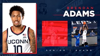 UConn Highlights: Brendan Adams - Junior Season (2020-2021)